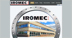 Desktop Screenshot of iromec.com